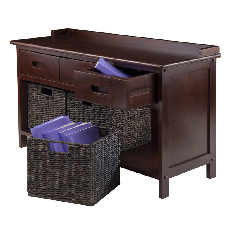 Duncan 4 Piece Storage Bench & Reviews Joss & Main